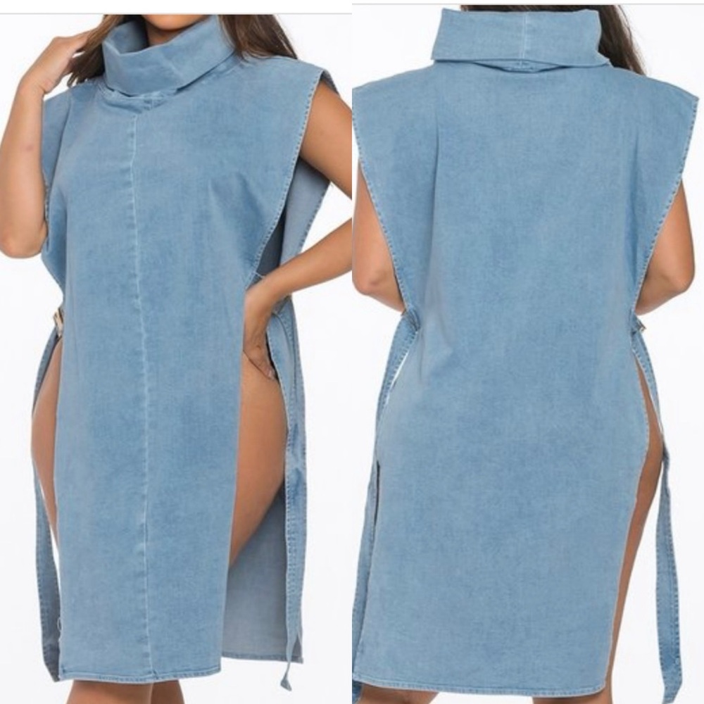 Denim top/ dress